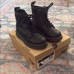Dr. Martens Black Combat Boots